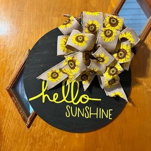 Hand Crafted Door Decor